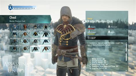 assassin's creed unity armor.